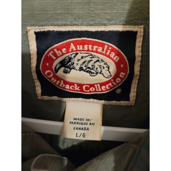 The Australian Outback Collect Shirt Barn Long Sleeve Men L Button Down - Picture 4 of 11